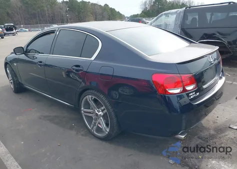 2006 Lexus Gs 430 z USA, uszkodzony, nr VIN JTHBN96S765010249